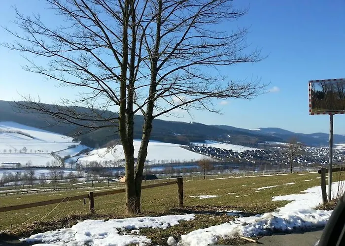 アパート Gemuetliche Rothaarsteig Sauna Ruhrtal Hill シュマレンベルク